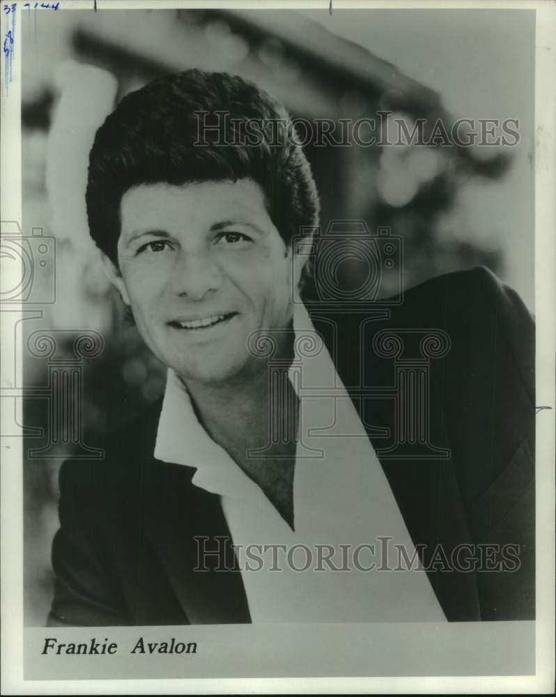 Press Photo Frankie Avalon, actor - lrp00568