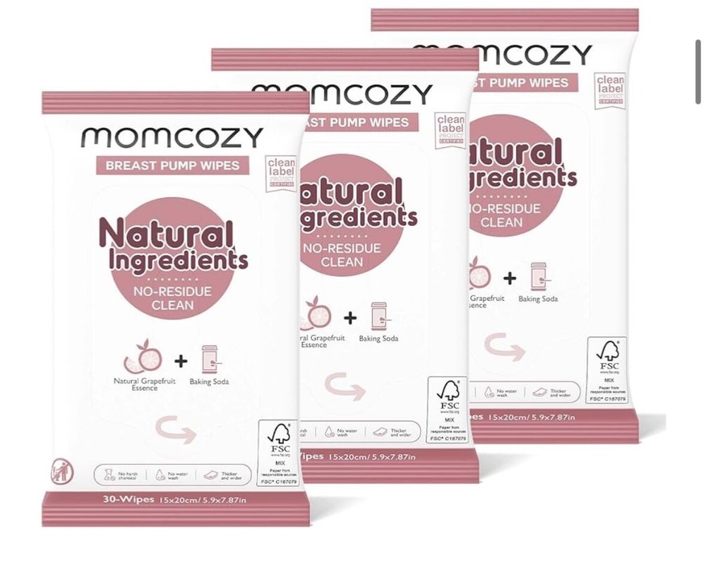 Momcozy Breast Pump Wipes Bundle with Discounted Offer