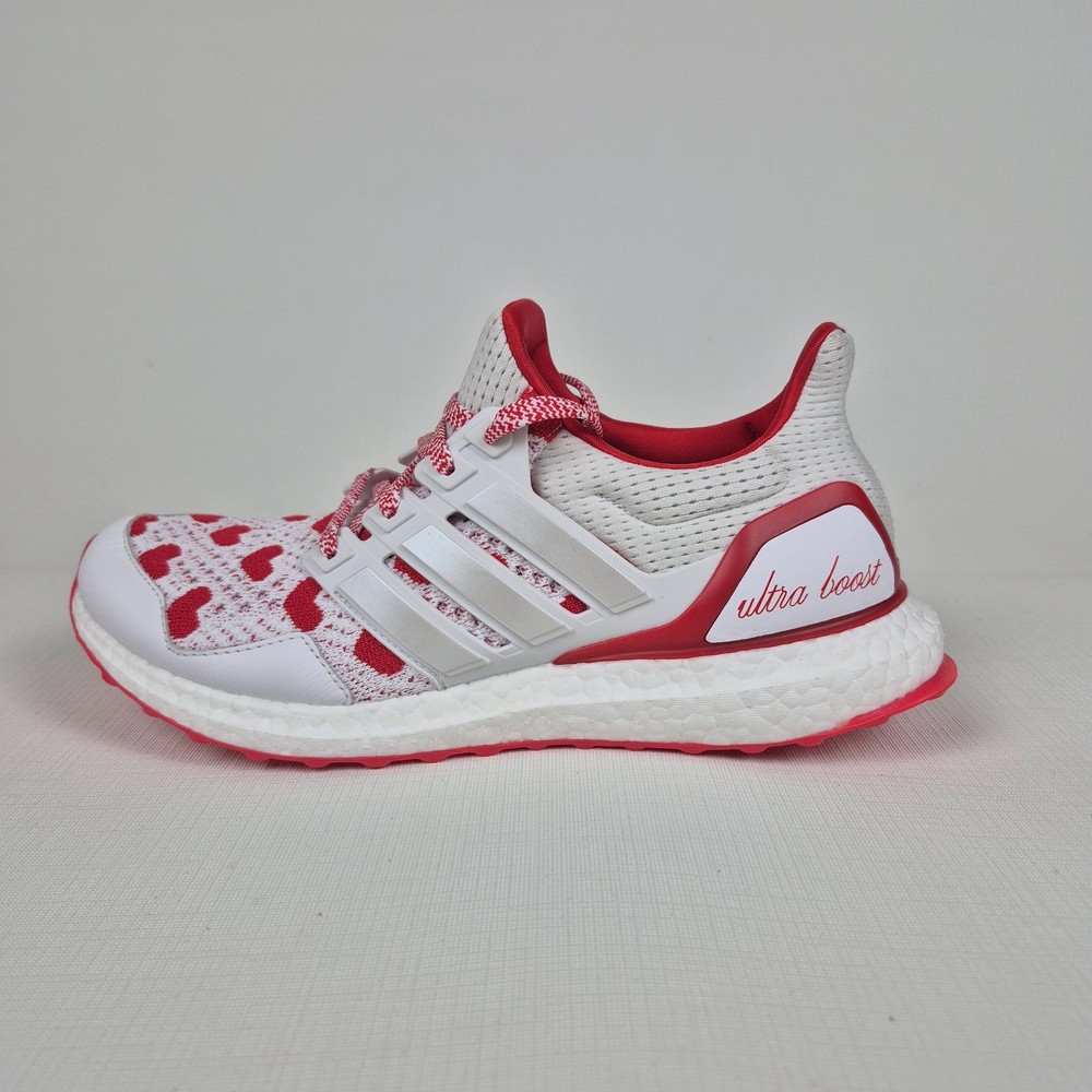 Adidas Ultraboost 1.0 Valentine’s Day Hearts Prime-knit Women's Size 9 JR5845-image