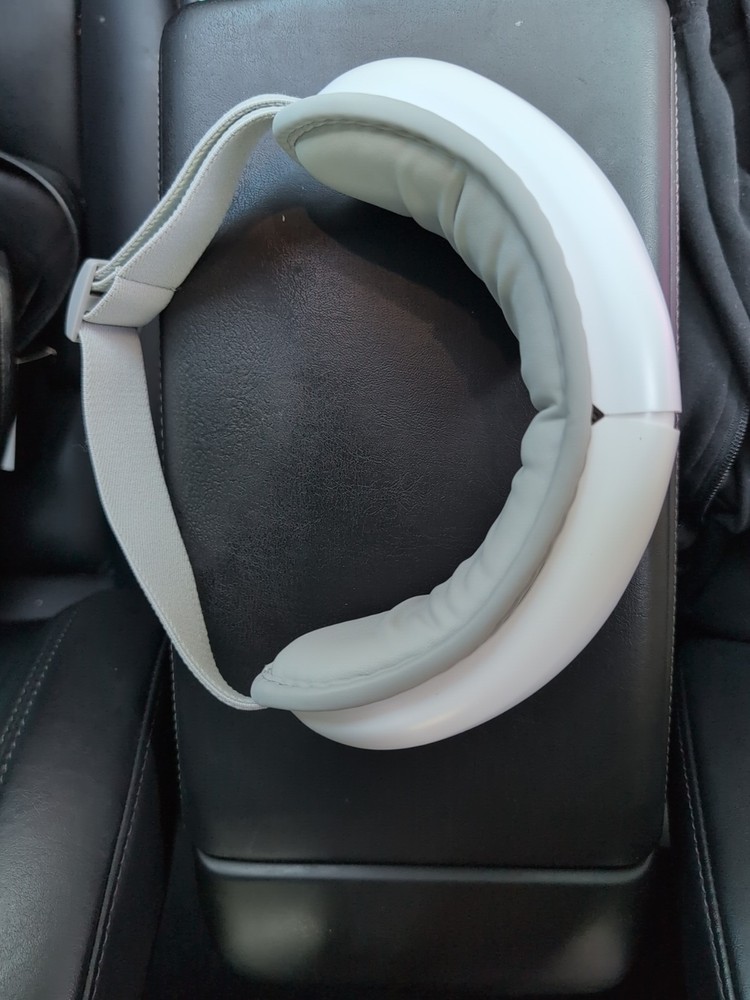 Smart Eye Massager Wireless Heated Bluetooth USB Rechargeable White