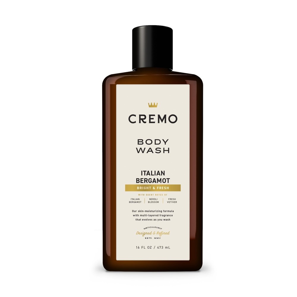 Body Wash Men, Notes of Italian Bergamot, Neroli Blossom, and Fresh Vetiver, ...