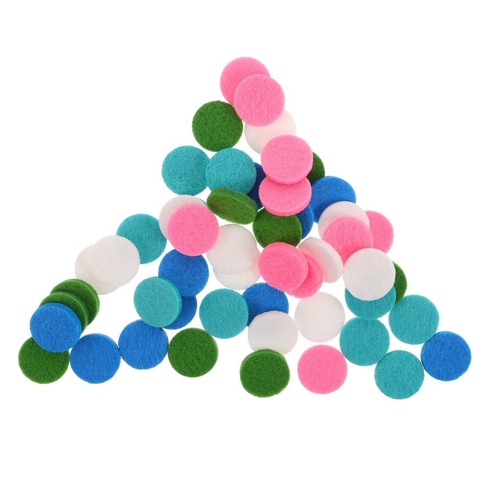 50 Aromatherapy Cotton Pads for Air Bracelet Refill Oil Diffuser Inserts