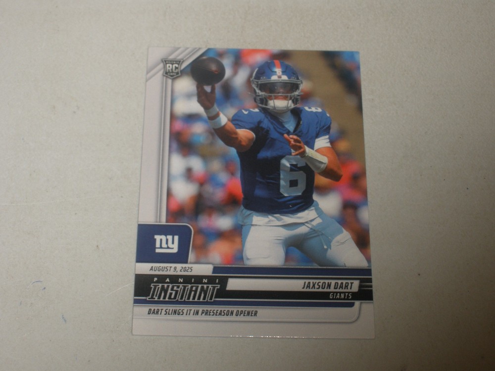2025 Panini Instant #13 Jaxson Dart /1054 Rookie RC H
