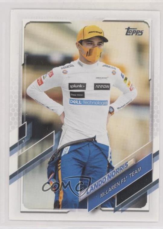 2021 Topps Formula 1 F1 Drivers Lando Norris #52