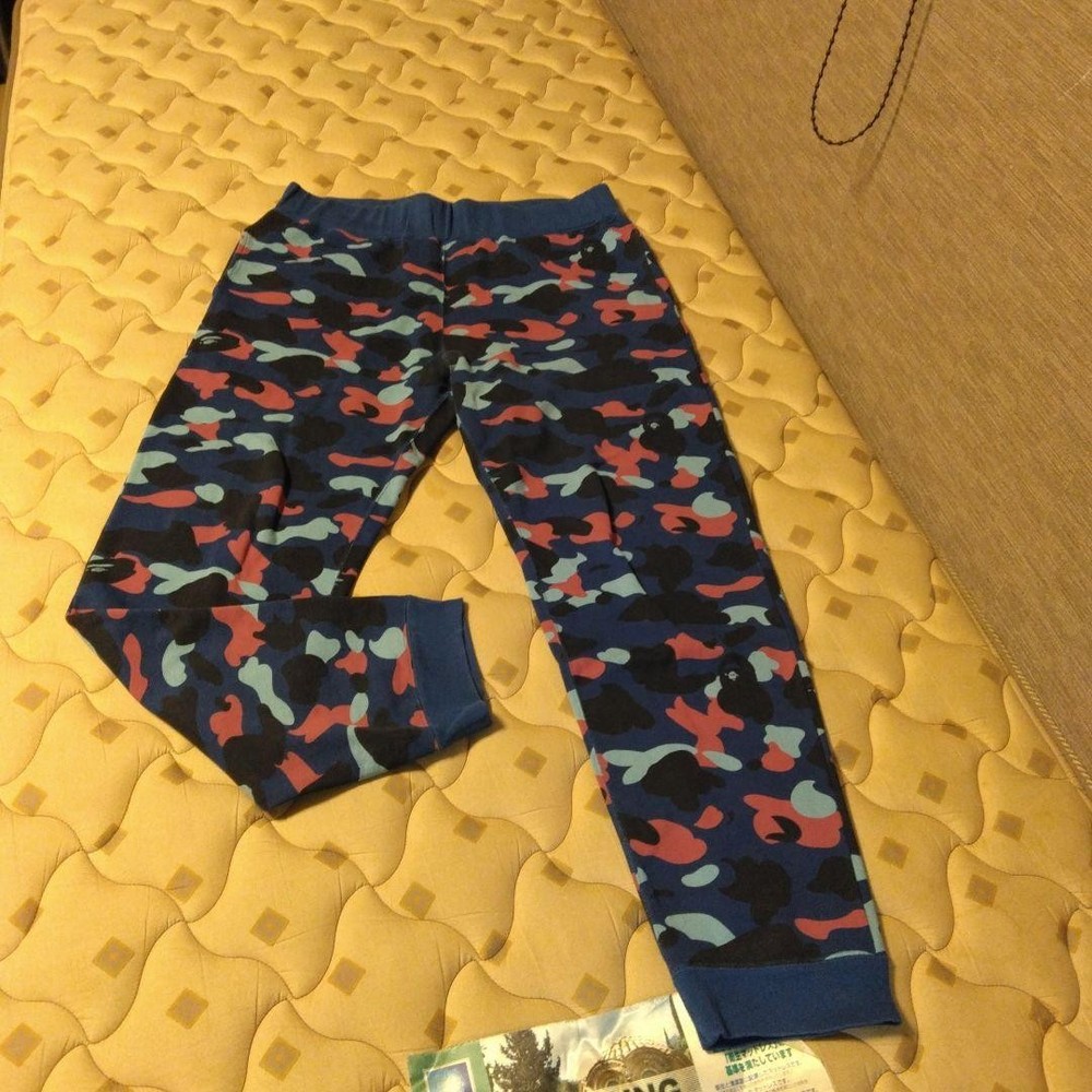 BAPE Used Sweatpants M-108EA in Good Condition