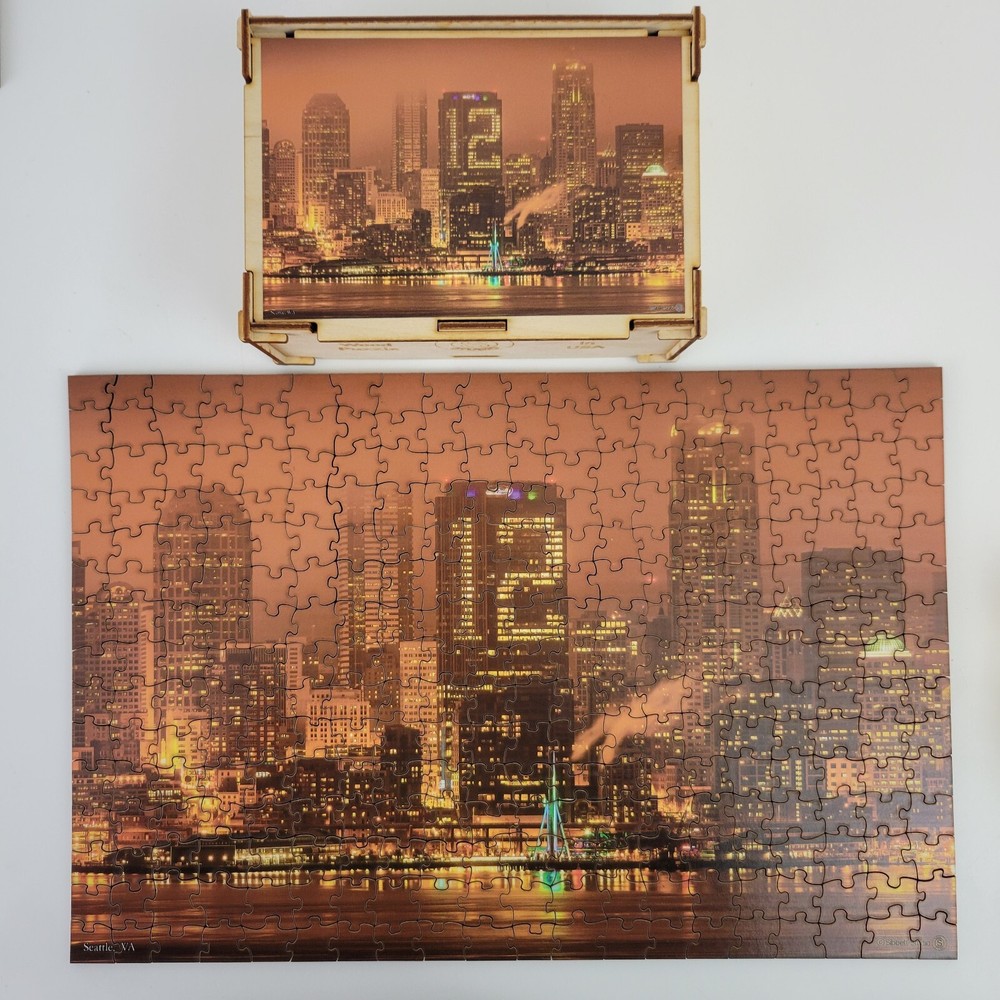 Seattle, Washington Wooden Puzzle, 300 Pieces 15