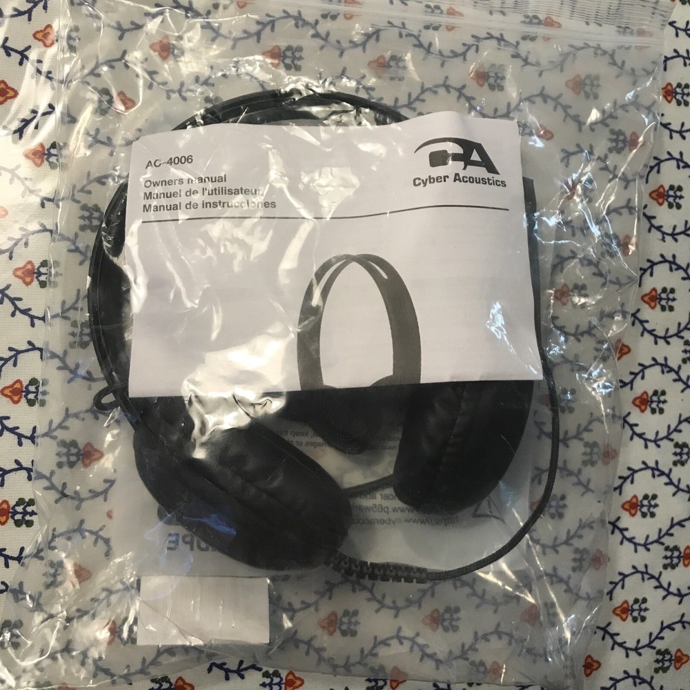 Cyber Acoustics AC-4006 USB Stereo Gaming Headset with Mic-image