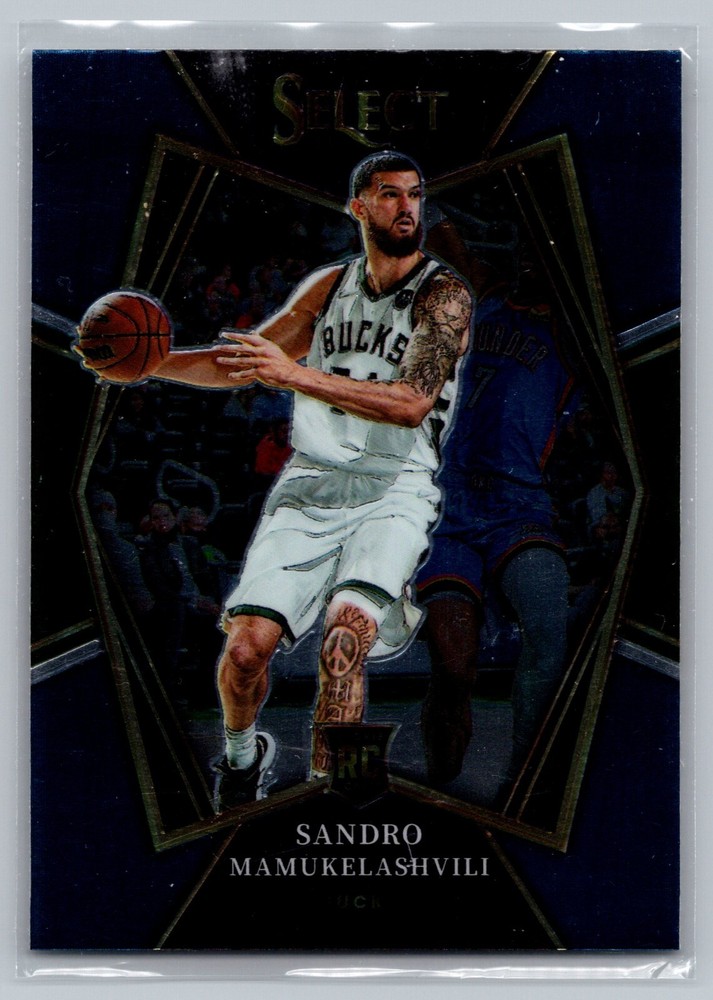 2021-22 Panini Select Premier Level RC #199 Sandro Mamukelashvili Rookie Card