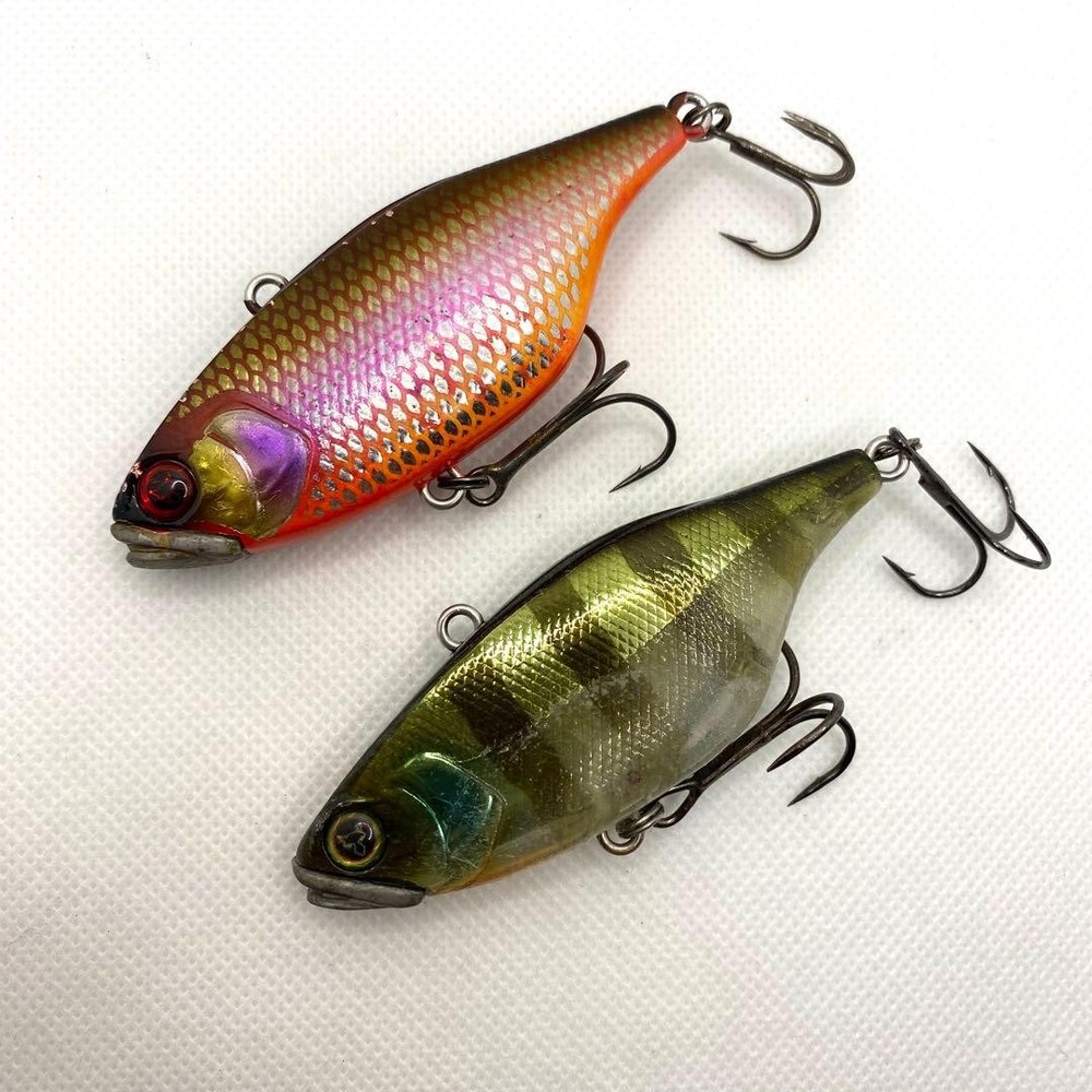JACKALL TN80 Lure Set of 2 Used Bass Fishing Baits