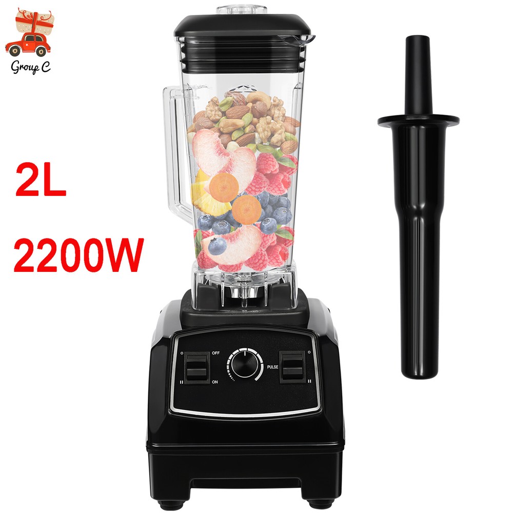 3HP Heavy Duty Commercial Blender 2L Mixer Juicer Professional Grade