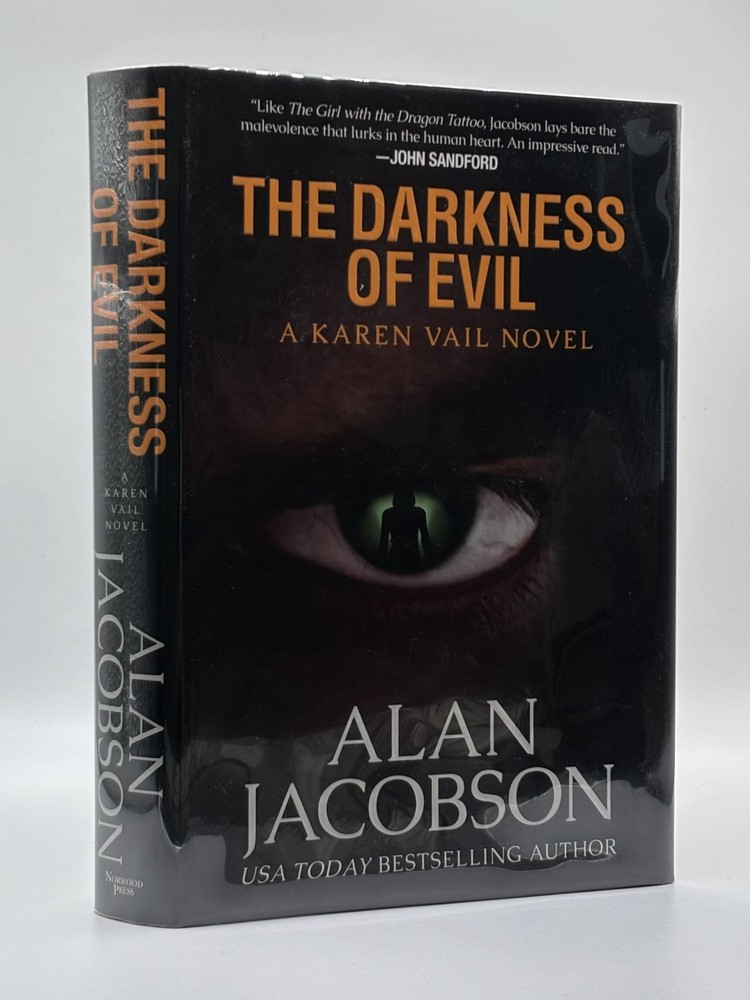 Alan Jacobson / THE DARKNESS OF EVIL Signed Limited 1st Edition 2017