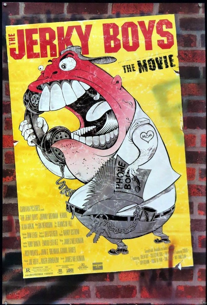 R606      THE JERKY BOYS DS 1sh Poster '95 James Melkonian directed