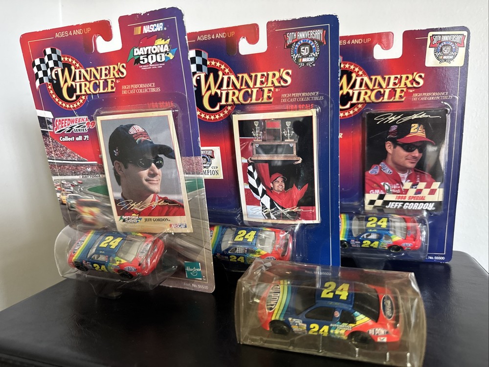 Jeff Gordon 1/64 Scale NASCAR Diecast Collectible Winners Circle