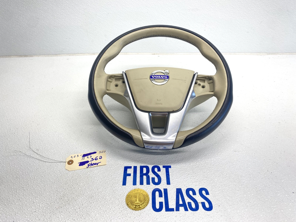 2011-2018 Volvo S60 OEM Steering Wheel Without Buttons