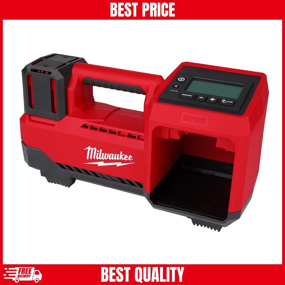 Milwaukee 2848-20 M18 18V Cordless Li-Ion Tire Inflator - Bare Tool