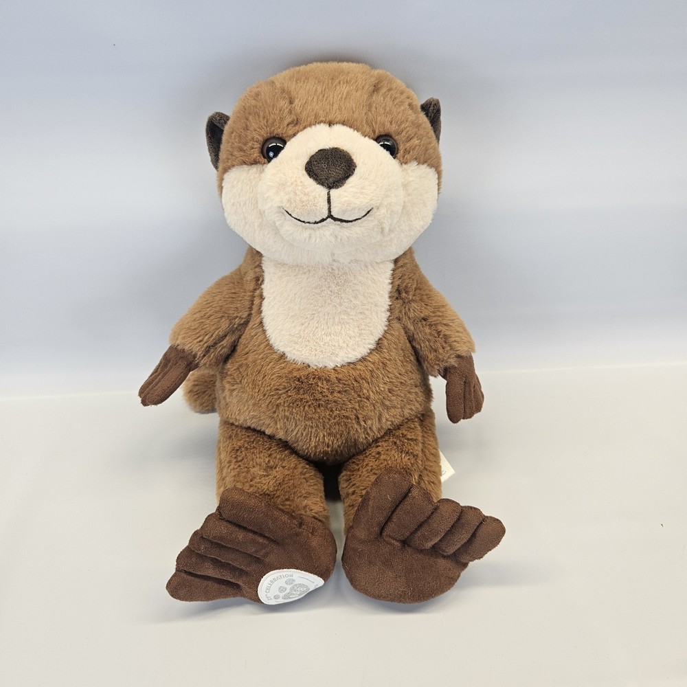25th Anniversary Limited Edition Build a Bear River Otter 15 inch Brown Plush