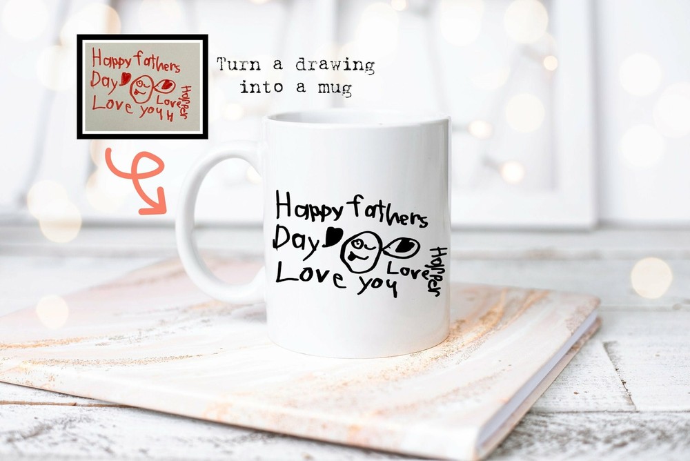 Drawing Into A Mug Custom Mug Personalized Mug Your Own Words Custom Mug Logo