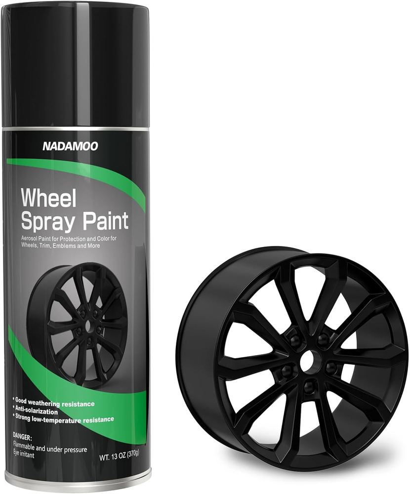 Aluminum Wheel Spray Paint, Car Rim Aerosol Paint for Recolor and Protection of