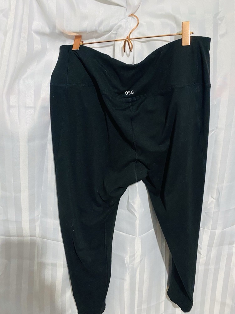 DSG Womens High-Waisted Yoga Leggings with Pockets for Workouts