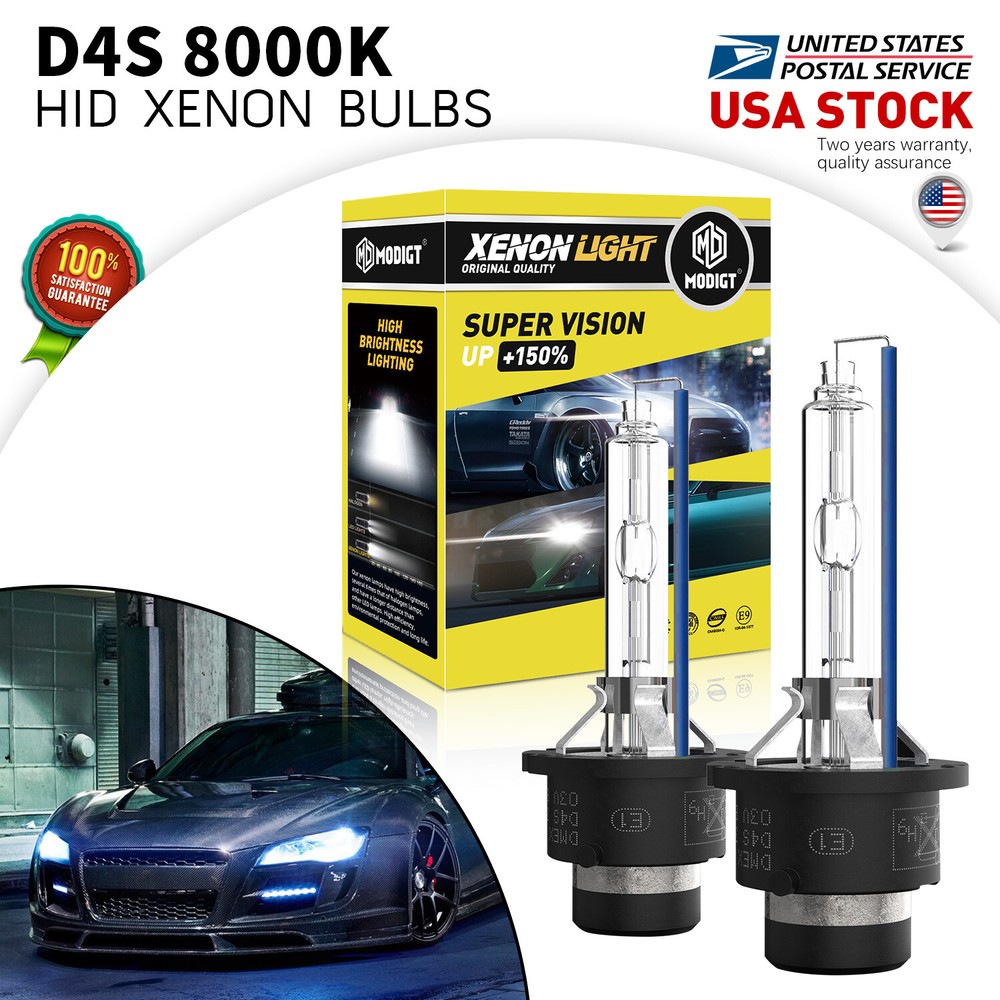 High/Low Beam 3200LM For Mazda 6 20124-2017 Headlight D4S 8000K Xenon HID Blue