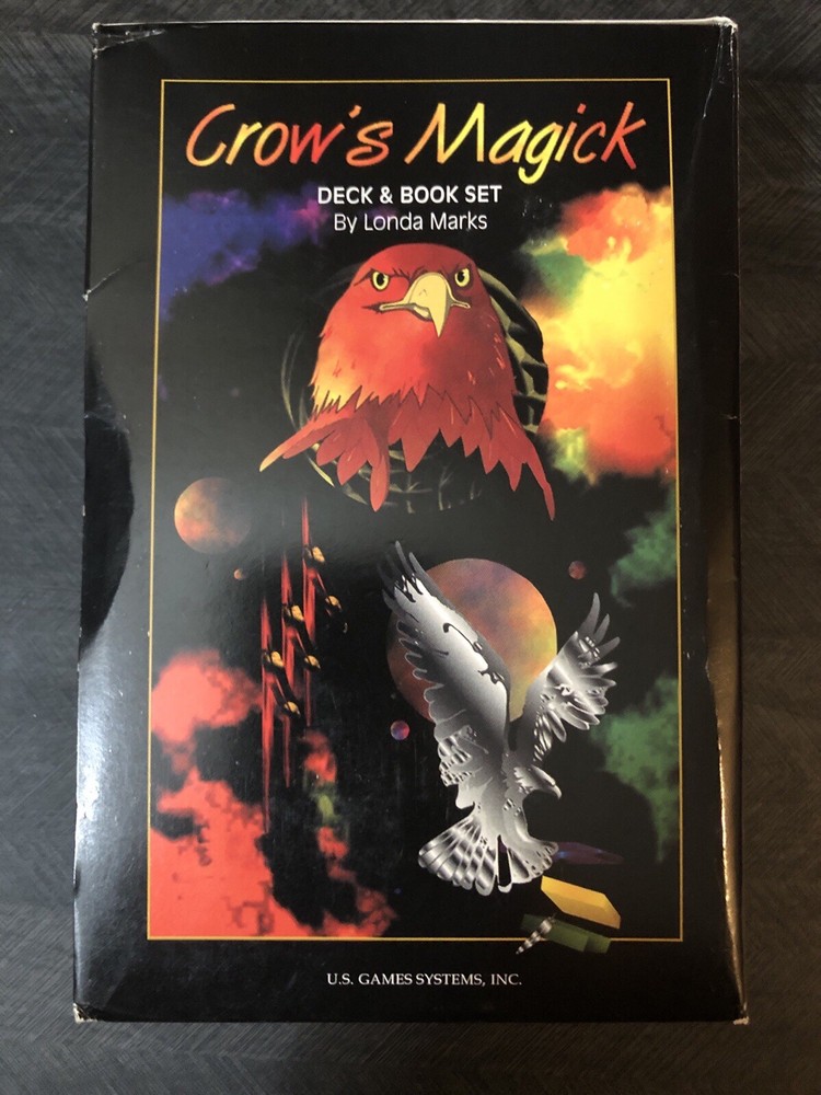 Crow’s Magick Tarot Complete Box Set with Guidebook and Cards  