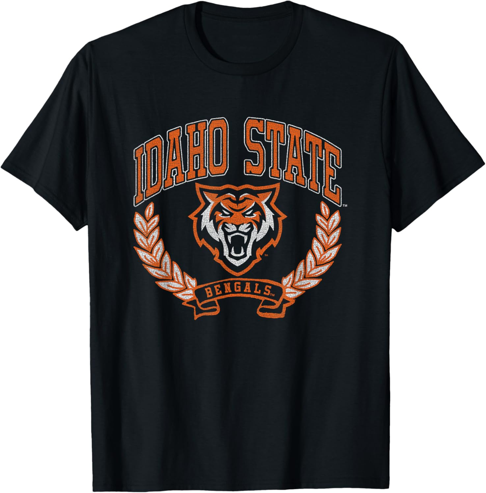 Idaho State Bengals Victory Vintage Black T-Shirt