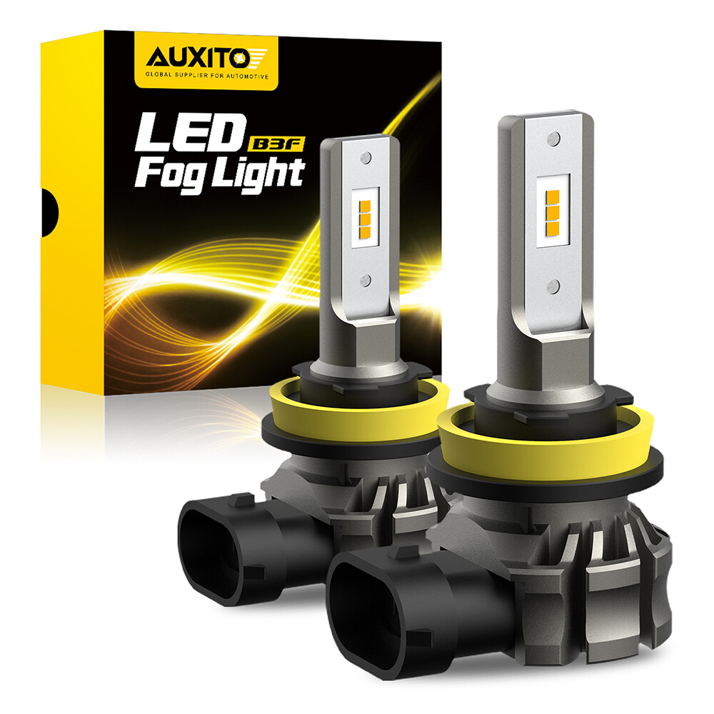 H11 H8 LED Bulbs 3000K Golden Yellow Super Bright Fog Light DRL High Power 2/4x