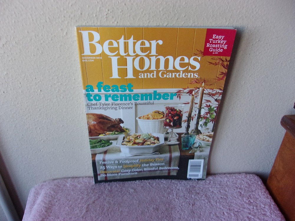 BETTER HOMES & GARDENS  MAGAZINE  .