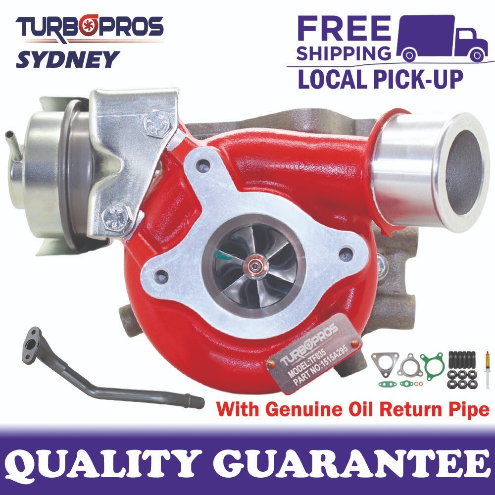 GEN1 High Flow Turbo+Genuine Oil Return Pipe For Mitsubishi Pajero Sport 2.4L