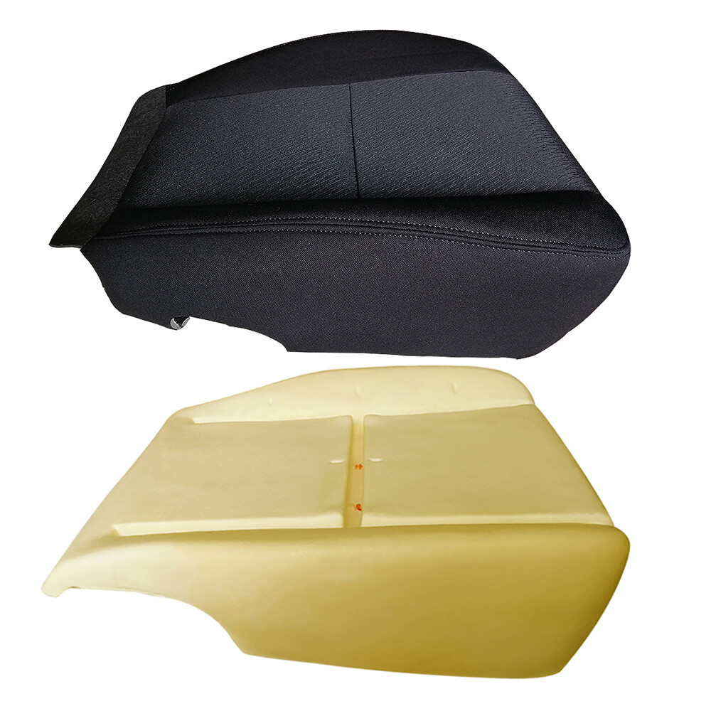 Driver Side Bottom Cloth Seat Cover with Foam Cushion for 07-14 Chevy Silverado 1500  