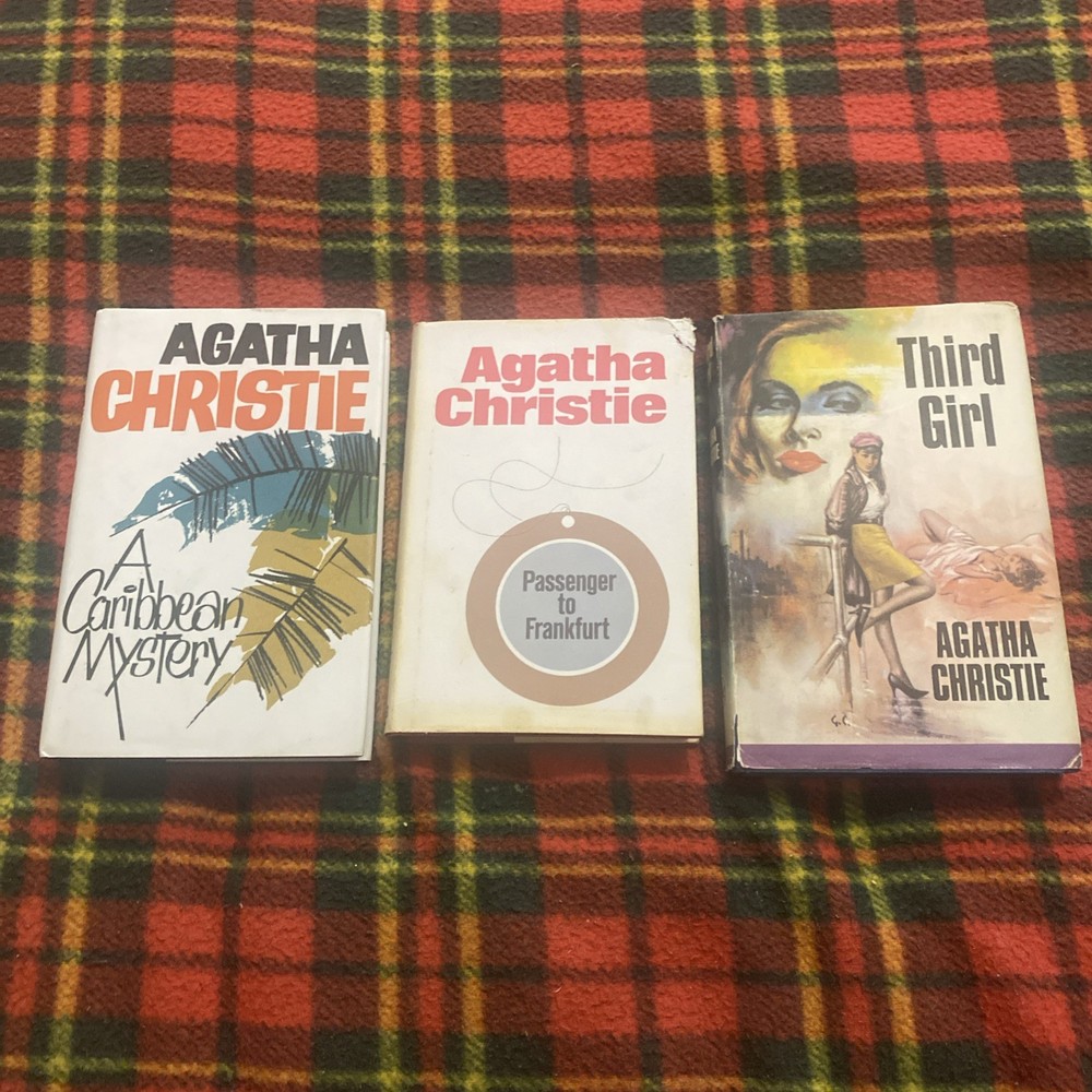 3x Agatha Christie’s Book Club/Collins Crime Club Editions📘