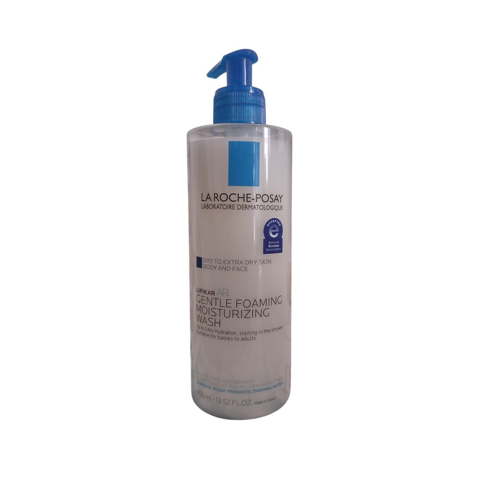 La Roche Posay Lipikar AP+ Foaming Moisturizing Wash 400ml for Sensitive Skin