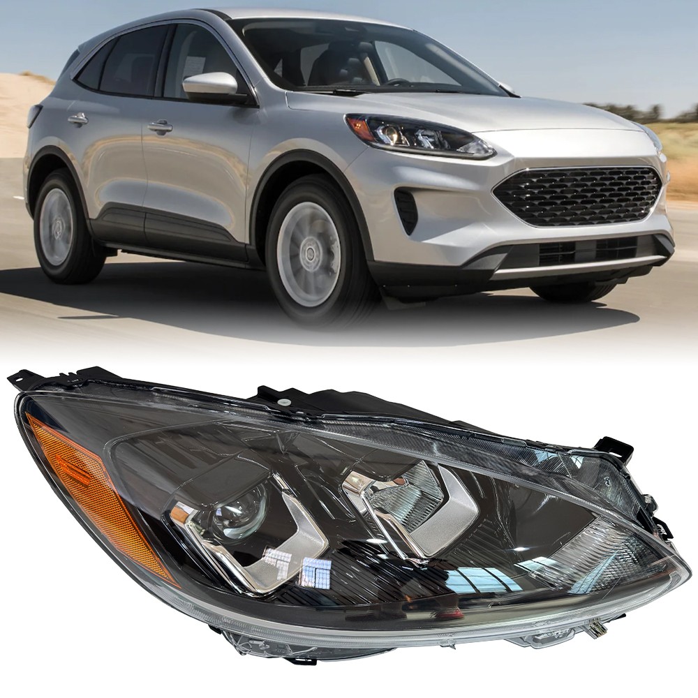 Right Side Full LED Headlight Assembly For 2020-2023 Ford Escape SE/SEL HEADLAMP