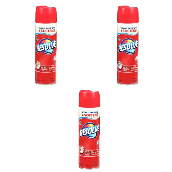 22 oz. High Traffic Foam Carpet Cleaner Removes Tough Stains (3-Pack)