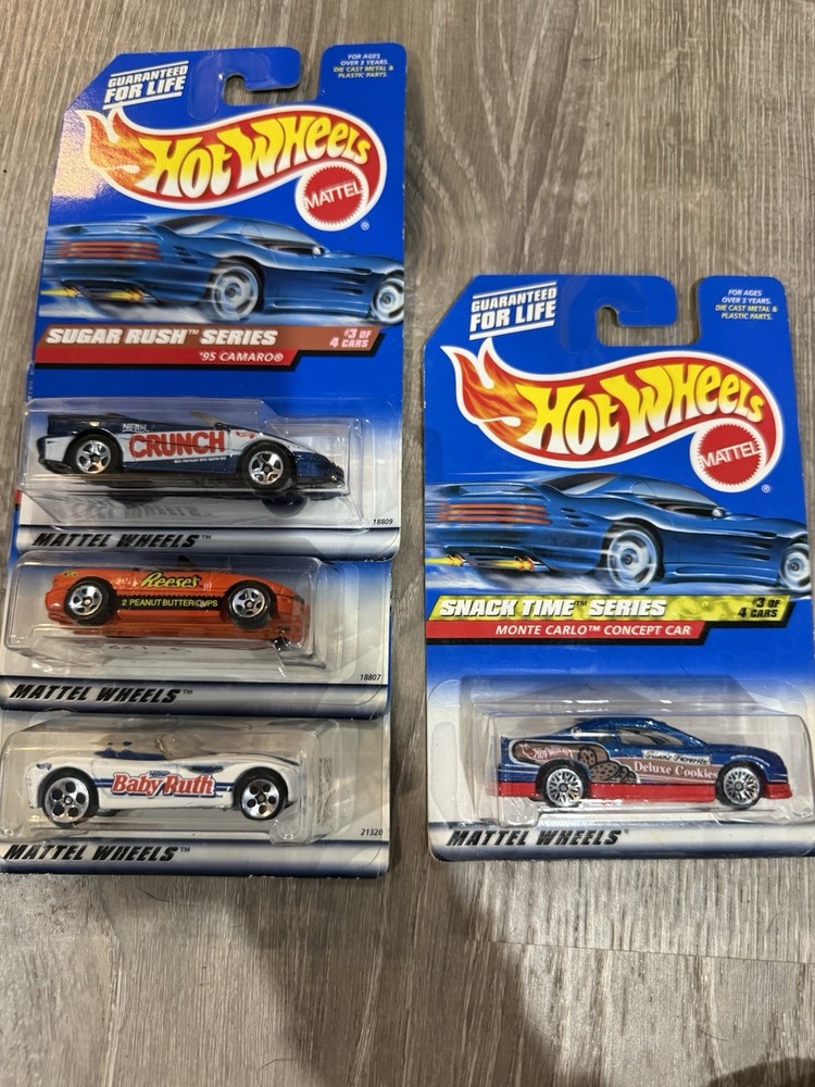 Sugar Rush And Snack Time Series Hot Wheels