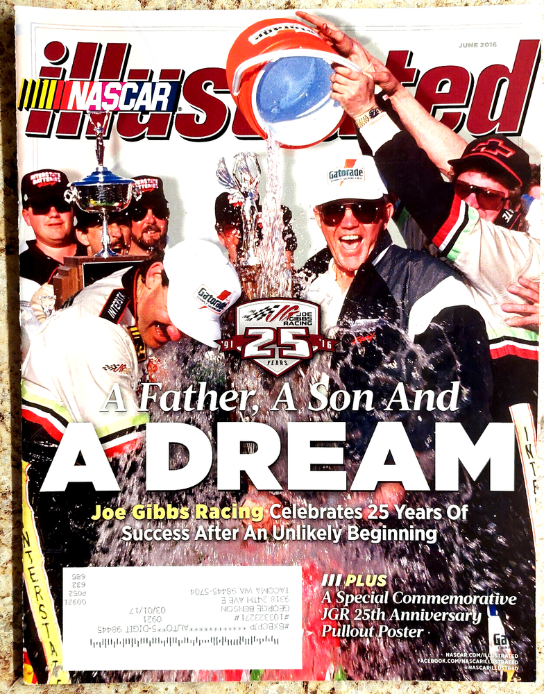 NASCAR Illustrated magazine, June 2016, articles, news, great pics
