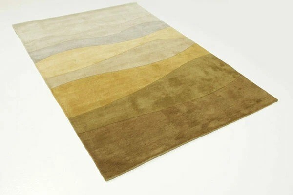 Modern Hand-Tufted 100% Wool Soft Area Rug by Walvia – Plush & Stylish