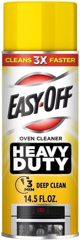 Easy Off Heavy Duty Oven Cleaner, Destroys Tough Burnt on Food and Grease,...