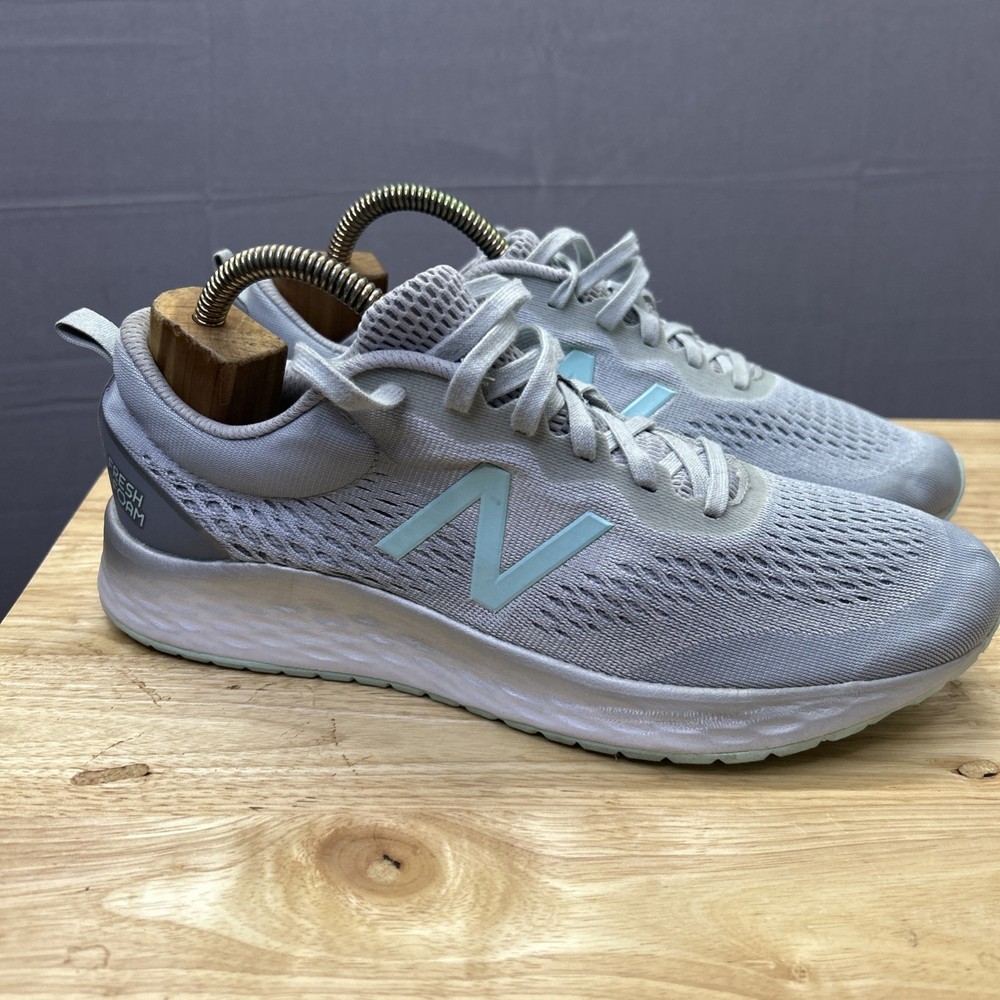 New Balance Women's Fresh Foam Arishi V3 Running Shoes Sneakers Gray/Blue Sz 11