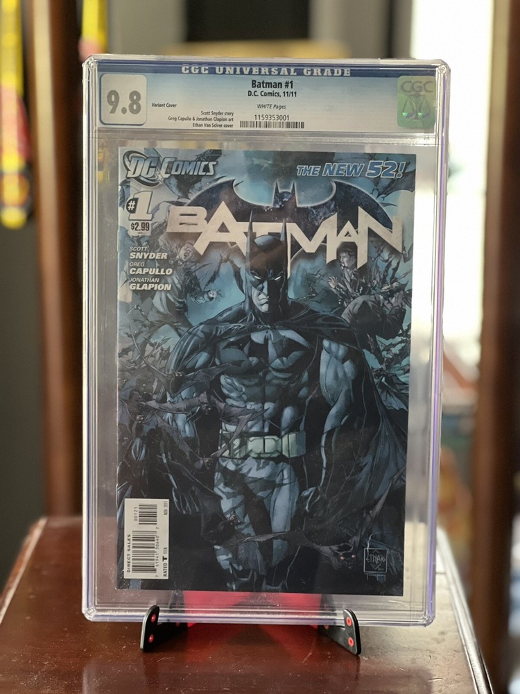 Batman #1 2011 DC Comics Variant Cover CGC 9.8 NM/MT