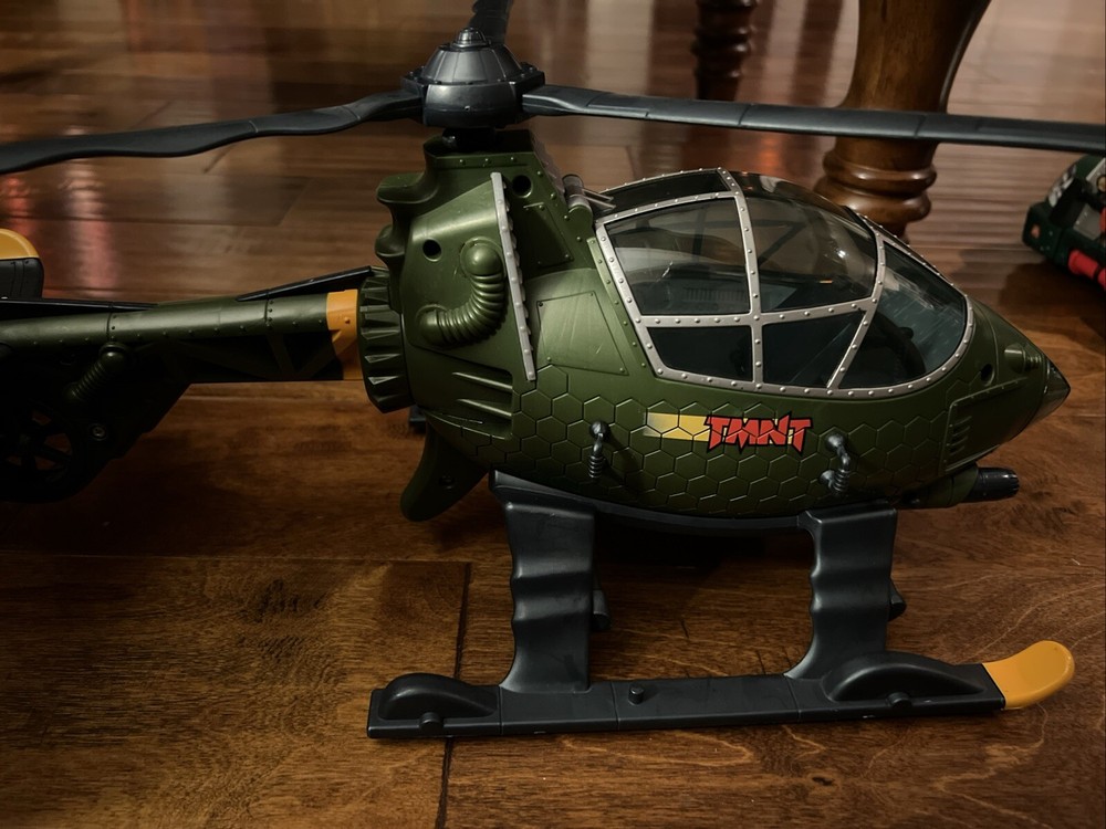 TMNT helicopter 2005 Mirage Studios, Playmates Toys, In Great Condition