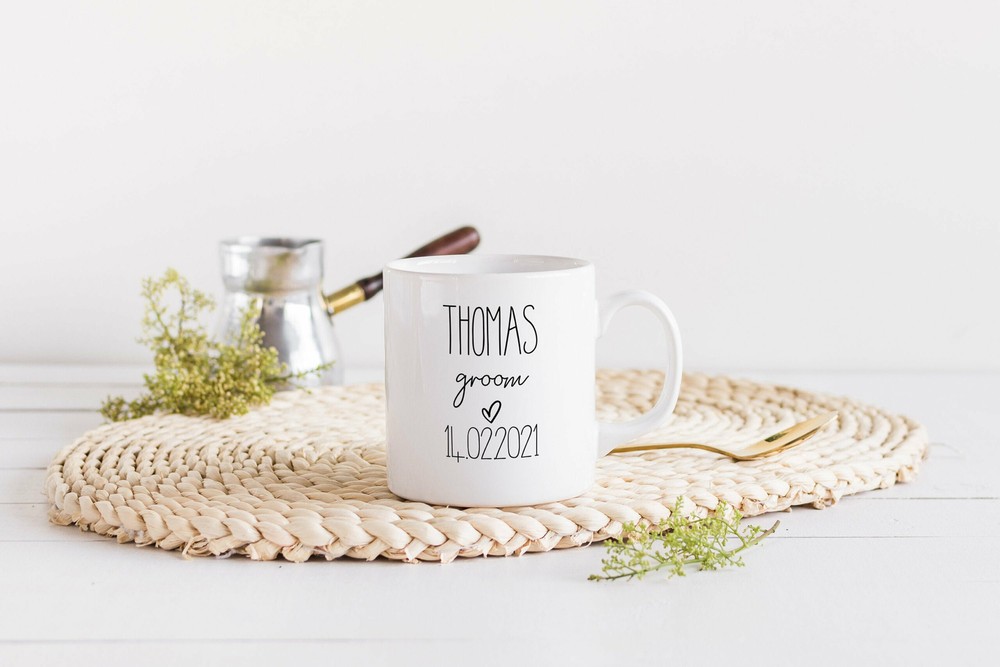 Personalised Groom Mug Groom Coffee Mug Personalised Wedding Mug Gift For Him