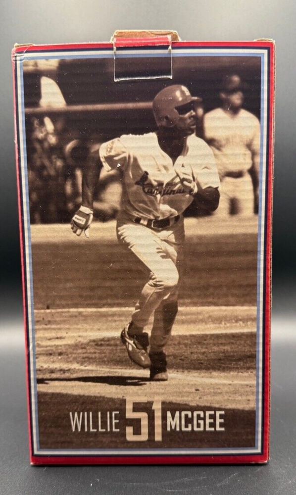 NEW 2011 SGA Willie McGee # 51 Bobblehead 8/26/11 Giveaway COCA COLA