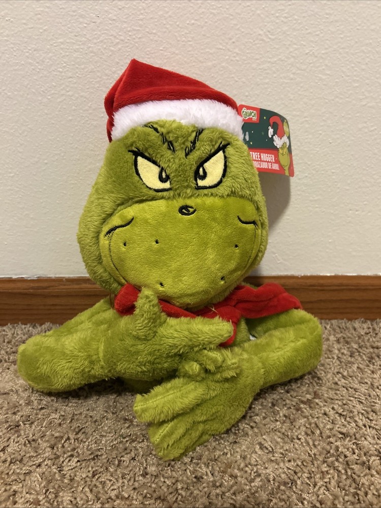 Dr Suess The Grinch Tree Hugger Tree Topper Christmas Xmas Decoration NWTs
