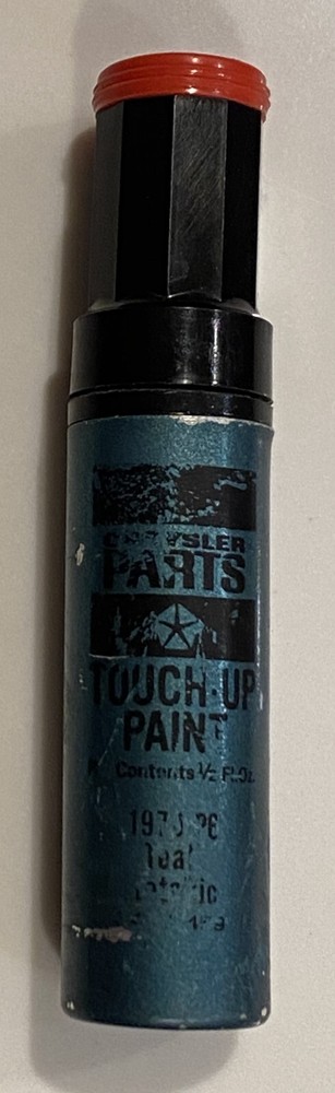 Vintage 1970 Chrysler Parts/Mopar TOUCH UP PAINT Plymouth TEAL P6