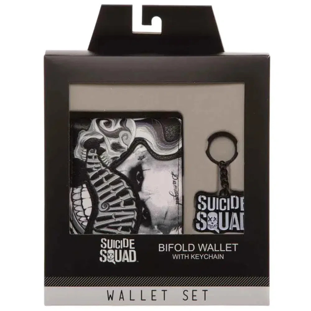 DC Comics [The Suicide Squad] - Tattooed Man Keychain and Wallet Set (Bi-Fold) -
