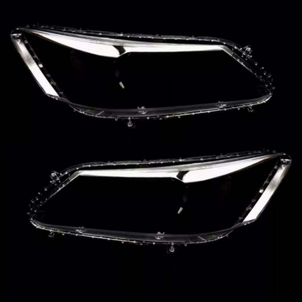 Pair of Headlight Lens Headlamp Shell Cover Clear Cap For Honda Accord 2014-2015