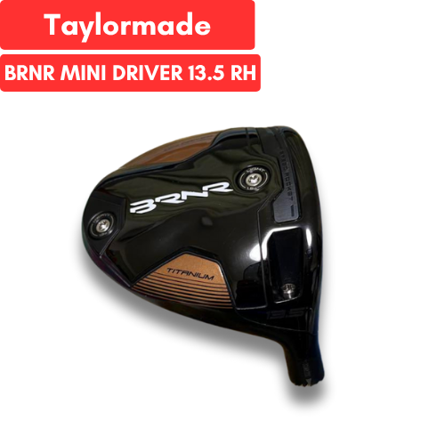 TaylorMade BRNR Mini Driver 13.5 Degree Right Hand Head Only Japan Used A0208