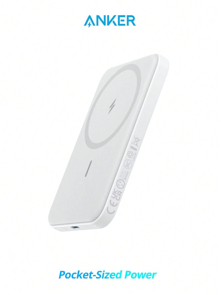 Anker 621 MagGo 5000mAh Magnetic Wireless Portable Power Bank