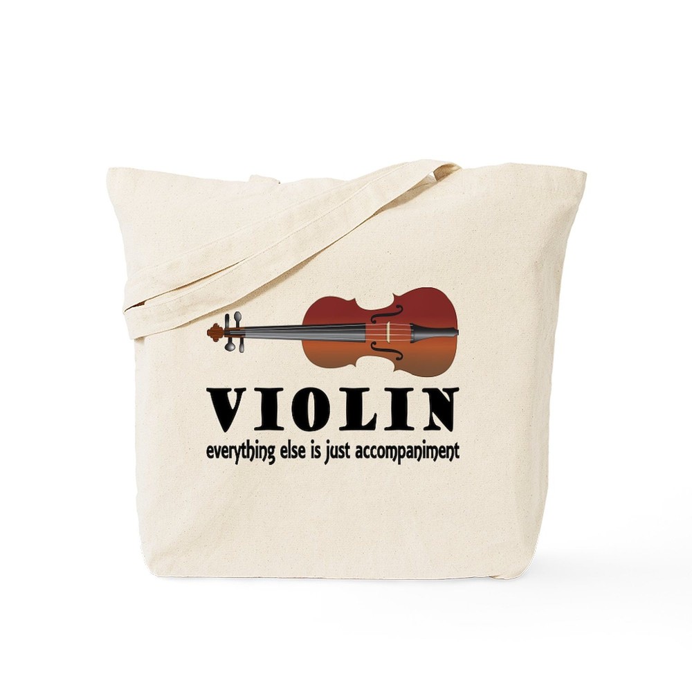 CafePress Violin Humor Music Tote Bag (582563489)